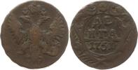 Russland Denga (1/2 Kopeke) Elisabeth I., 1741 - 1761 -