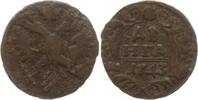 Russland Denga (1/2 Kopeke) Elisabeth I., 1741 - 1761, Eagle of 1730 pattern -