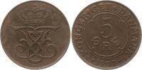 Dänemark, Königreich 5 Öre Frederik VIII., 1906 - 1912 -