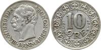 Dänemark, Königreich 10 Öre Frederik VIII., 1906 - 1912 -