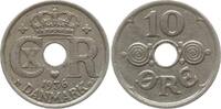 Dänemark, Königreich 10 Öre Christian X., 1912 - 1947 -