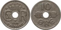 Dänemark, Königreich 10 Öre Christian X., 1912 - 1947 -