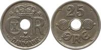 Dänemark, Königreich 25 Öre Christian X., 1912 - 1947 -