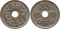 Dänemark, Königreich 25 Öre Christian X., 1912 - 1947 -