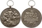 Frankreich, 3. Republik, Region Midi Tragbare Silbermedaille v. Bottée, Versicherungswesen, Federation Mutualiste du Midi, Prämie nicht verl. -