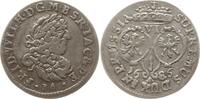Brandenburg-Preußen 6 Gröscher Friedrich Wilhelm, 1640 - 1688, Königsberg -