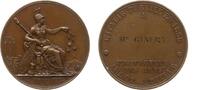 Frankreich, Königreich Unbestimmte Bronzemedaille v. Audot (ed.) u. Caqué, Preismed. L'Italie Publiée en 1836, verl. an Mr. Ginery -