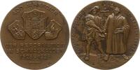 Deutschland, Weimarer Republik, Stadt Schmalkalden Bronzemedaille v. Lauer, Nbg., 400 J. Schmalkaldischer Bund, Philipp der Großmütige und Luther -