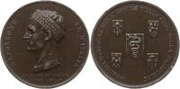 Frankreich, 1. Kaiserreich Bronzemedaille 1805 Napoleon I., 1804-1815, v. Manfredini, auf seine Krönung in Mailand, Eisenkrone Selten, VF+, min. ...