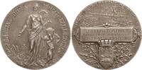 Frankreich Silbermedaille Rouen, Caisse d'Epargne, Prägung 1913, verliehen 1930 an Joseph Raine -