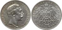 Kaiserreich Deutschland, Königreich Preußen 3 Mark Wilhelm II., 1888 - 1918 -
