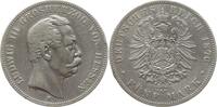 Kaiserreich Deutschland, Großherzogtum Hessen 5 Mark Ludwig III., 1848 - 1877 -