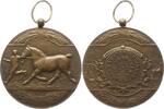 Belgien, Königreich, Flandern, Gemeinde Grimbergen Tragbare Bronzemedaille Preismedaille Pferdezucht, Jaarmarkt van Grimberghen -