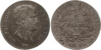 Frankreich, Kaiserreich 1 Franc Napoleon I., 1804 - 1814, 1815, Paris -