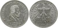 Bundesrepublik Deutschland 5 Mark Schiller -