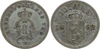 Norwegen, Königreich 10 Öre Oskar II., 1872 - 1905 -