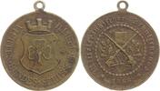 Fürth, Stadt Tragbare Bronzemedaille Schützenmedaille, 4. Deutsches Bundesschiessen, Mittelfränkischer Schützenverb. -
