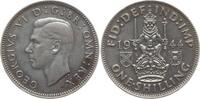Großbritannien 1 Shilling George VI., 1936 - 1952 -