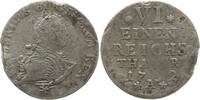 Brandenburg-Preußen 1/6 Taler Friedrich II., 1740 - 1786, Berlin -