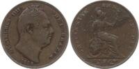 Großbritannien Farthing William IV, 1830 - 1837 -