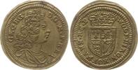 Nürnberg, Stadt Messing - Rechenpfennig v. Hieronymus Hoffmann, Brb. George II. von England / Wappen -
