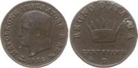 Centesimo 1810 B Italien, Königreich Napoleon I., 1804 - 1814, Bologna Fast sehr schön, kl. Kr. und kl. SF am Rand
