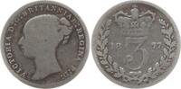 Großbritannien 3 Pence Victoria, 1837 - 1901 -