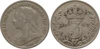 Großbritannien 3 Pence Victoria, 1837 - 1901 -