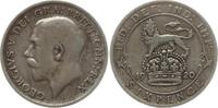 Großbritannien 6 Pence George V., 1910 - 1936 -