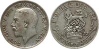 Großbritannien 6 Pence George V., 1910 - 1936 -