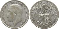 Großbritannien 1/2 Crown George V., 1910 - 1936 -