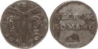 Italien - Vatikan Passiergewicht zu einem Zecchino Romano Benedikt XIV., 1740 - 1758, Material unbestimmt, evtl. Silber? -