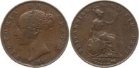 Großbritannien 1/2 Penny Victoria, 1837 - 1901 -