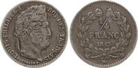 Frankreich, Königreich 1/4 Franc Louis Philippe, 1830 - 1848, Rouen -