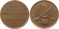 Hessen, Stadt Wehlheiden (Kassel) Bronzemedaille auf das 1. Hessische Bundesschießen, Wehlheiden wurde später eingemeindet -