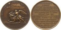 Frankreich, Königreich, Stadt Lyon Bronzemedaille v. Gatteaux, a.d. Versuche der Brüder Montgolfier, Ballonfahrt in Brotteaux -