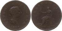 Großbritannien 1/2 Penny George III., 1760 - 1820 -