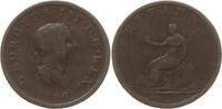 Großbritannien 1/2 Penny George III., 1760 - 1820 -