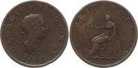 Großbritannien 1/2 Penny George III., 1760 - 1820 -