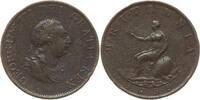Großbritannien 1/2 Penny George III., 1760 - 1820 -