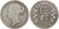 Großbritannien 1/2 Crown Victoria, 1837 - 1901 -