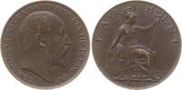 Großbritannien Farthing (1/4 Penny) Edward VII., 1901 - 1910 -