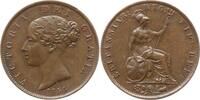 Großbritannien 1/2 Penny (Halfpenny) Victoria, 1837 - 1901 -