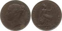 Großbritannien Farthing (1/4 Penny) Victoria, 1837 - 1901 -