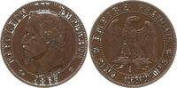Frankreich, Kaiserreich 5 Centimes Napoleon III., 1852 - 1870, Paris -