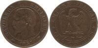 Frankreich, Kaiserreich 5 Centimes Napoleon III., 1852 - 1870, Marseille -