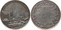 Hessen-Kassel Silbermedaille Wilhelm II., 1821 - 1847, v. Loos und König, auf die Huldigung der Stadt Hanau -