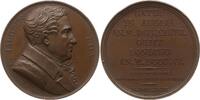 Frankreich, Königreich Bronzemedaille v. Wolf, auf den britischen Staatsmann Charles James Fox, 1749 - 1806 -