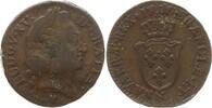Frankreich, Königreich Sol d'Aix Ludwig XV., 1715 - 1774 -
