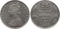 Indien 1 Rupie Victoria, 1837 - 1901, Bombay -